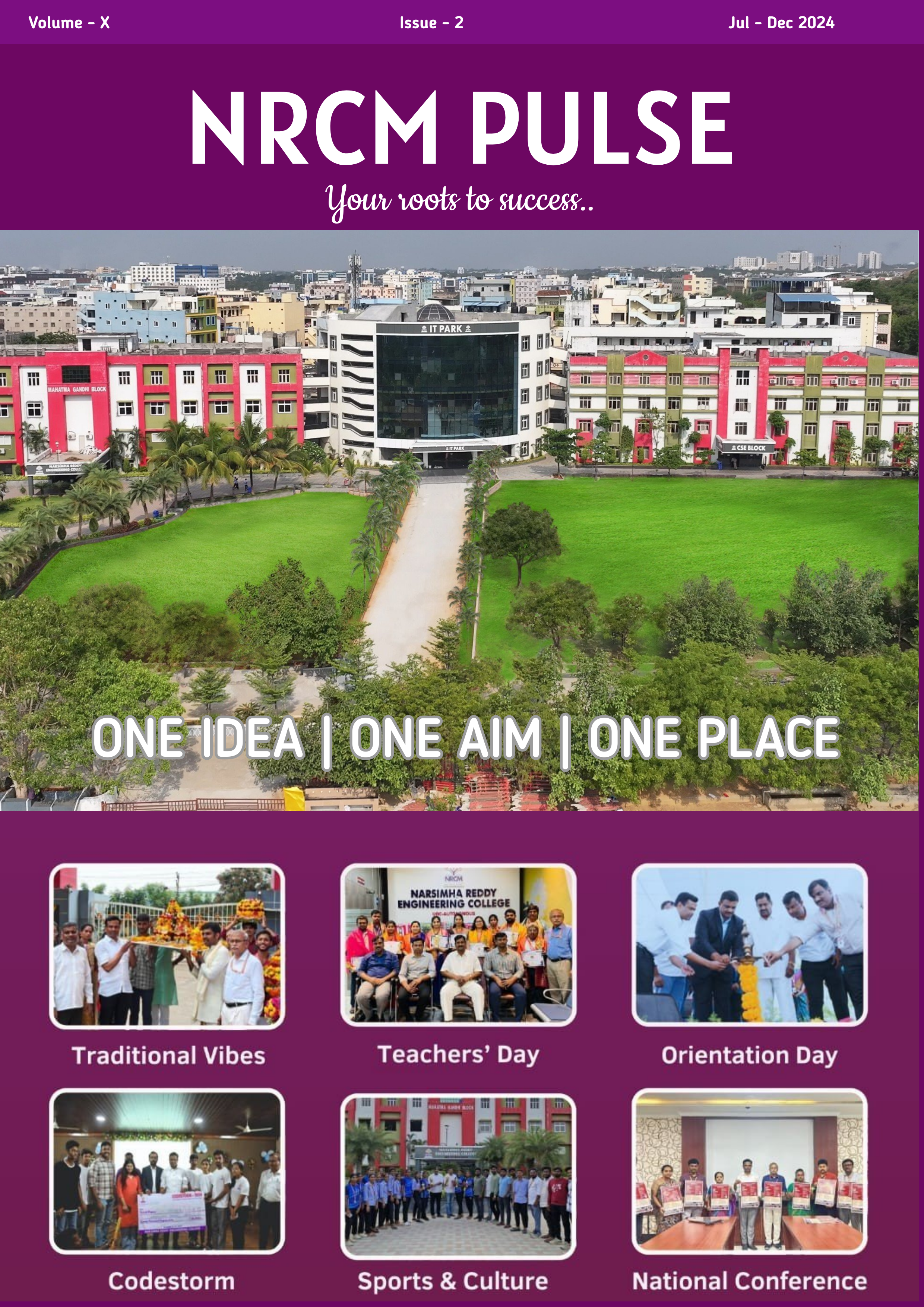Cover of July-December 2024 newsletter